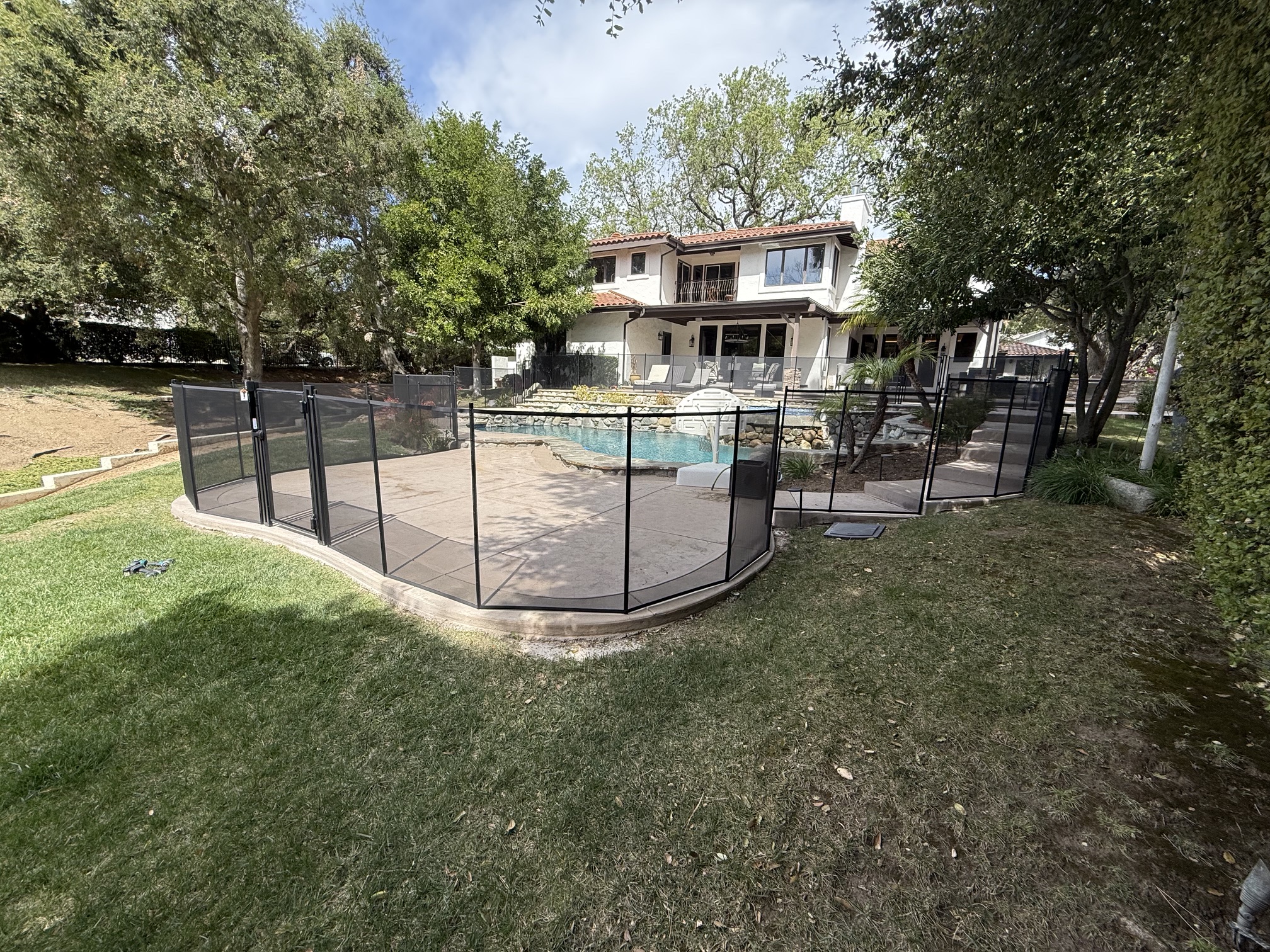 Pool fence project