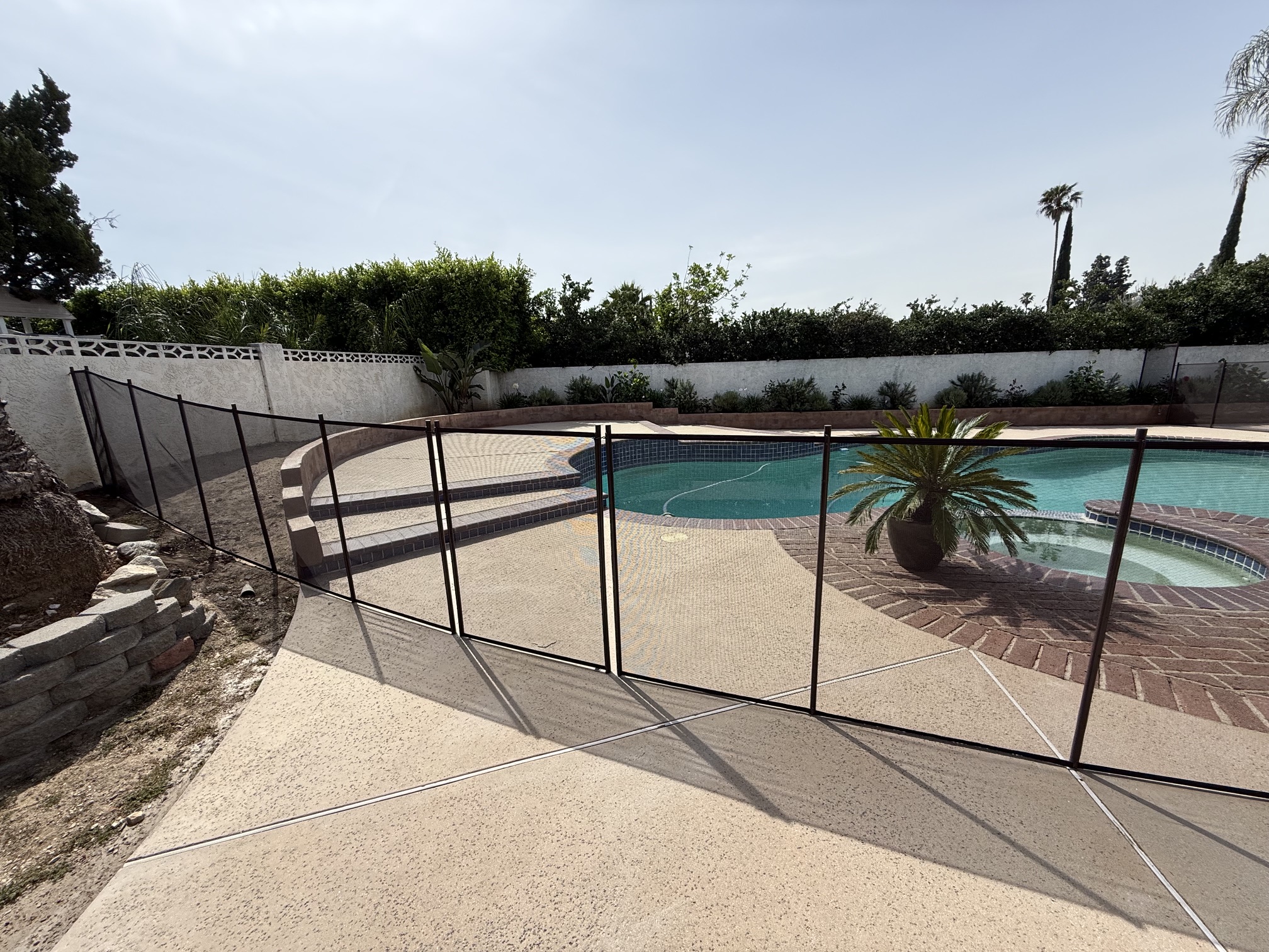 Pool fence project