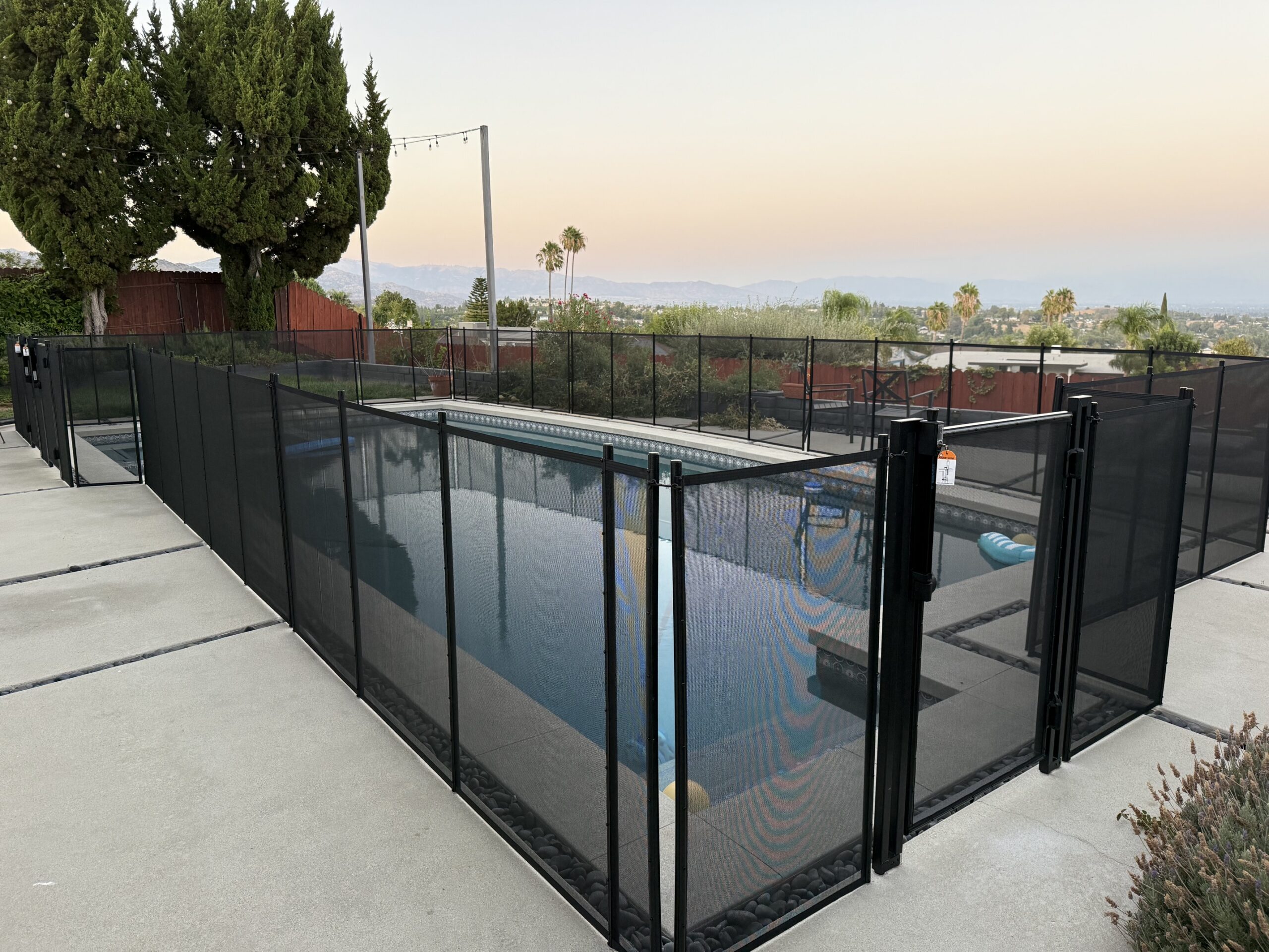 Pool fence project