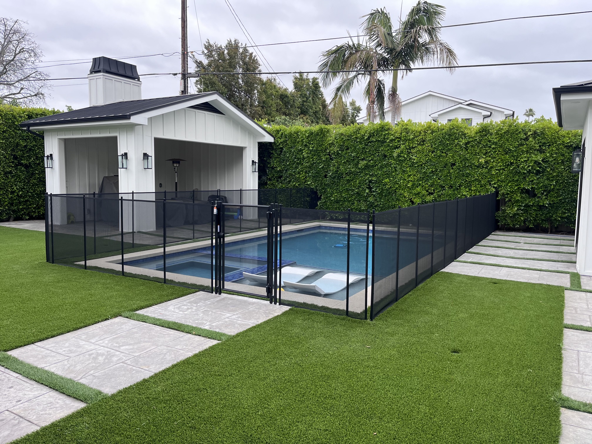 Pool Defence team at work